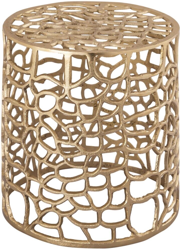 Tov Furniture Sophia Side Table by Inspire Me Home Decor - Gold-Tone