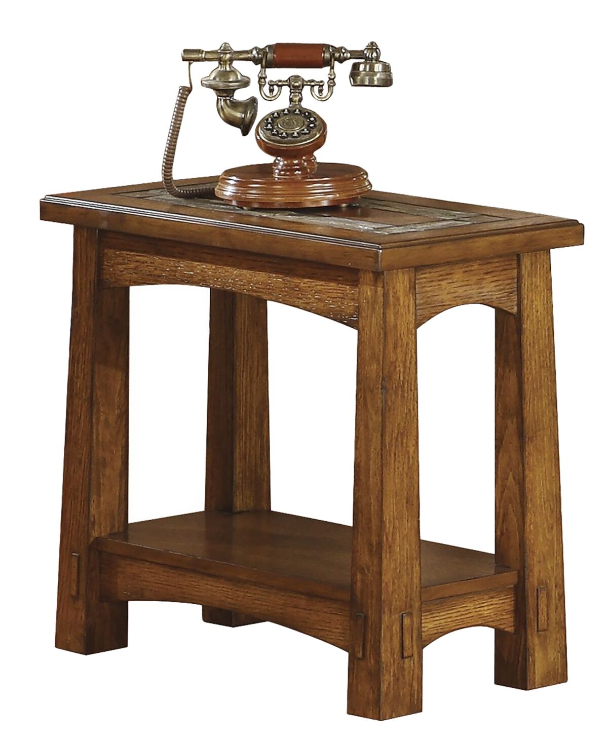 Furniture Craftsman Home Chairside Table - Americana Oak
