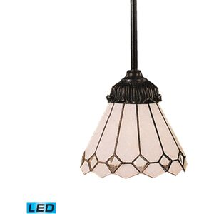 Macy's Mix-n-Match 1-Light Pendant in Tiffany Bronze - Led Offering Up To 800 Lumens (60 Watt Equivalent) - Bronze