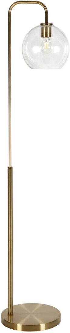 Hudson & Canal Harrison Arc Floor Lamp - Gold-Tone