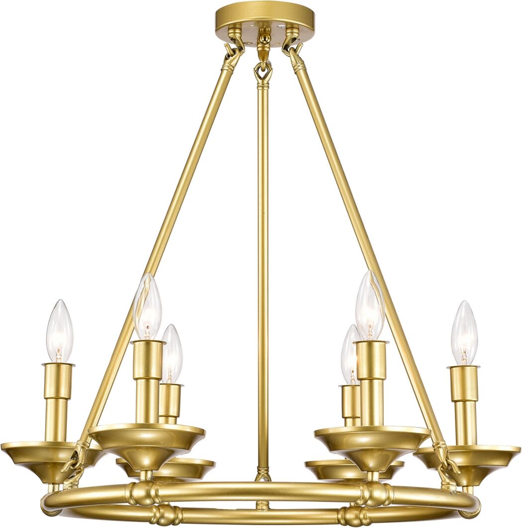 Home Accessories Howie Indoor Chandelier with Light Kit - Matte Gold-Tone