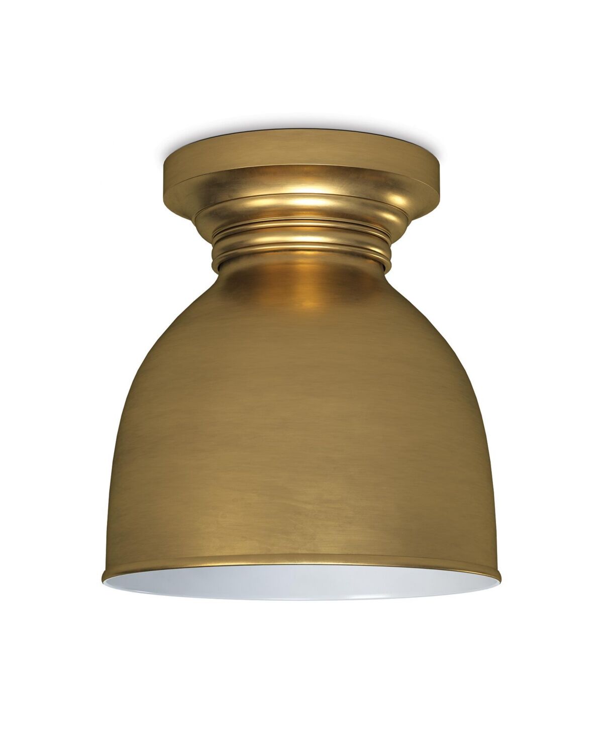 Regina Andrew Pantry Flush Mount Lamp - Brass