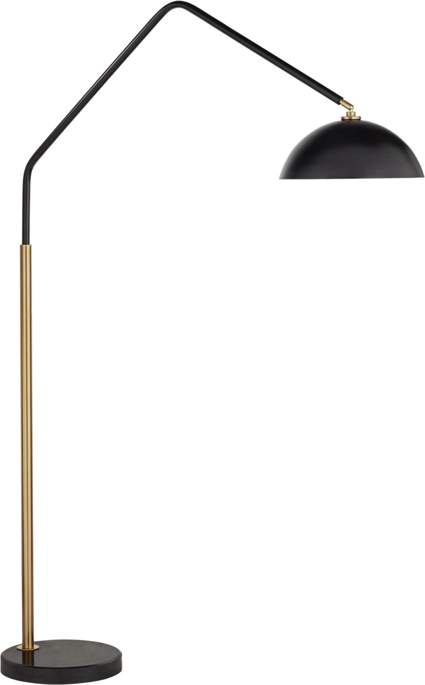 Pacific Coast Titan Arc Floor Lamp - Black