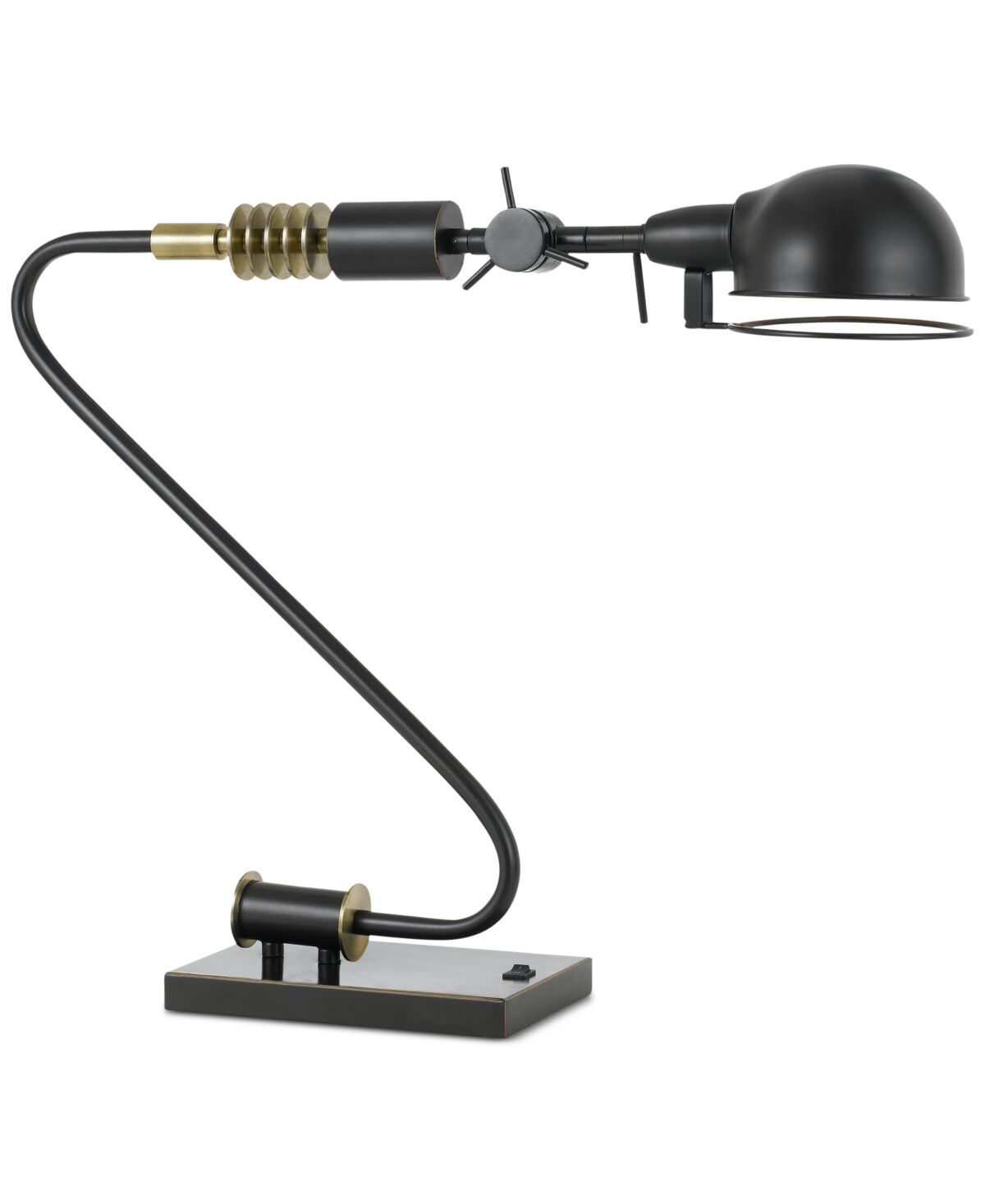 Cal Lighting Buggy Modern Desk Lamp - Dark Bronze
