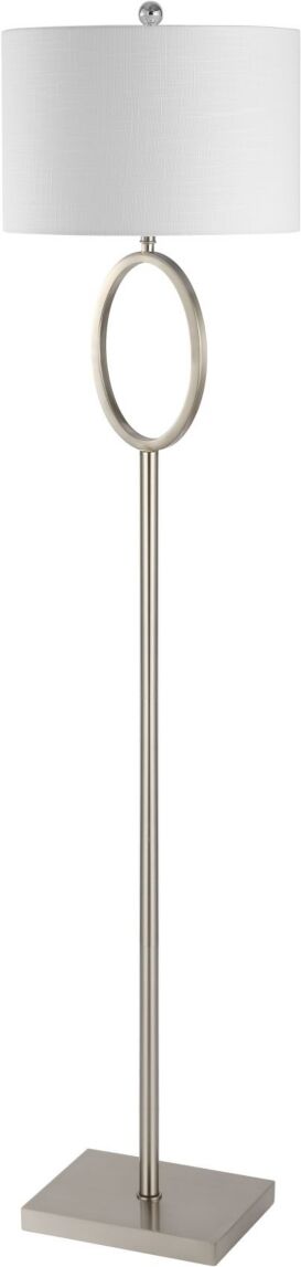 Jonathan Y April Metal Modern Contemporary Led Floor Lamp - Silver-tone