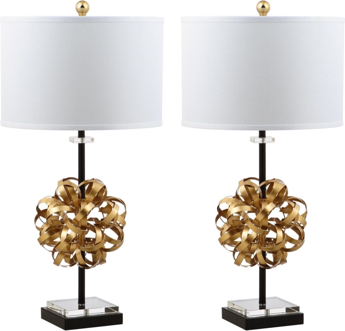 Safavieh Lionel Set of 2 Table Lamp - Black