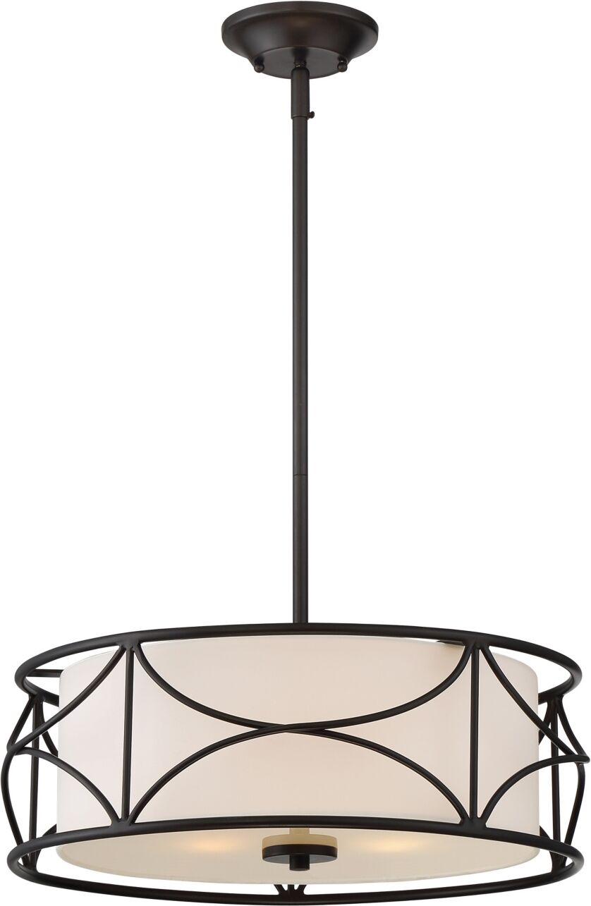 Designers Fountain Avara 3 Light Inverted Pendant - Bronze