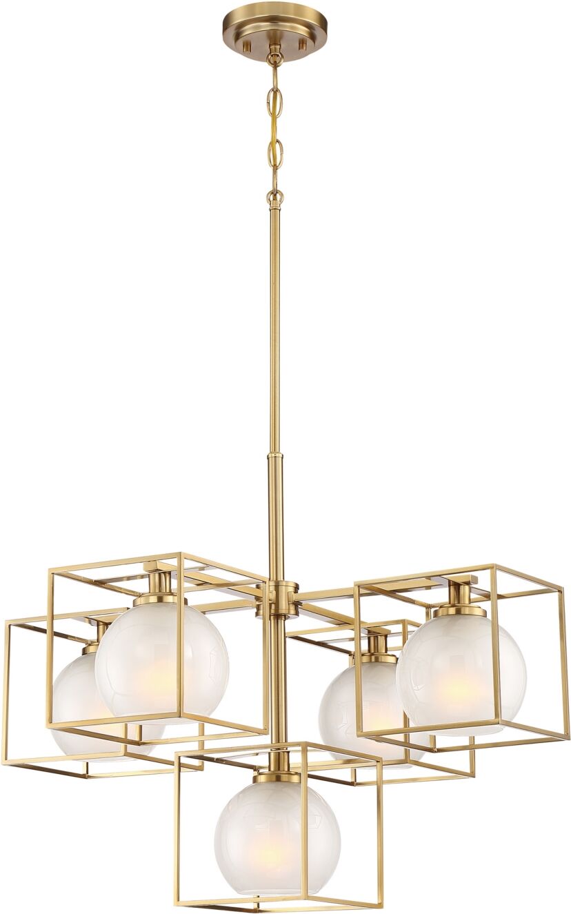 Designers Fountain Cowen 5 Light Chandelier - Gold