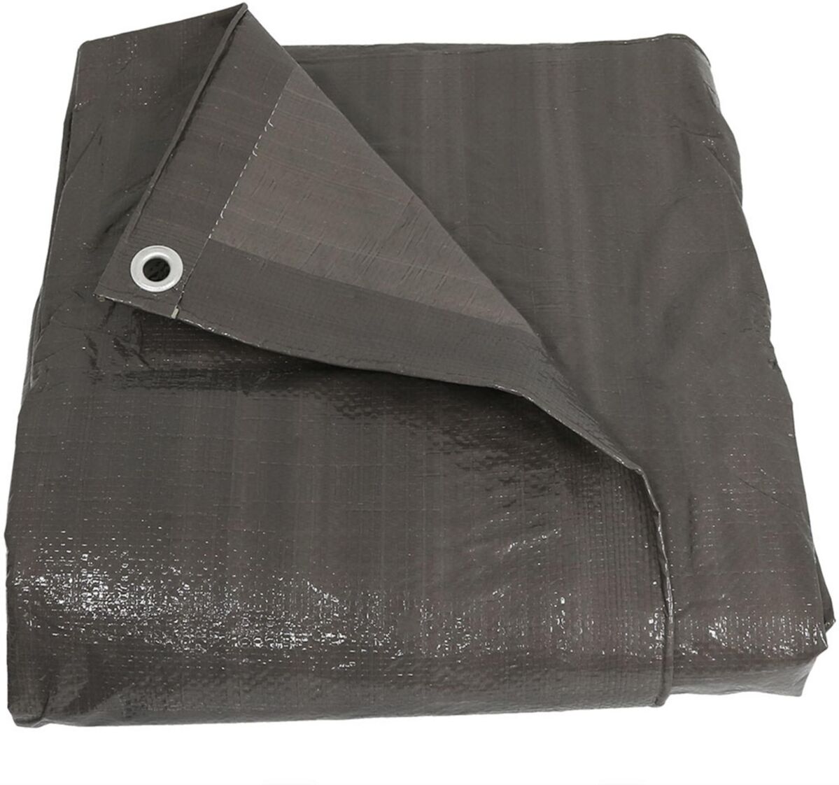 Sunnydaze Decor Polyethylene Multi-Purpose Tarp - Dark Gray - 30 ft x 40 ft - Dark Grey