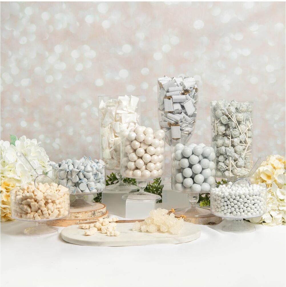 Candy 14lbs+ Deluxe White Candy Buffet - White