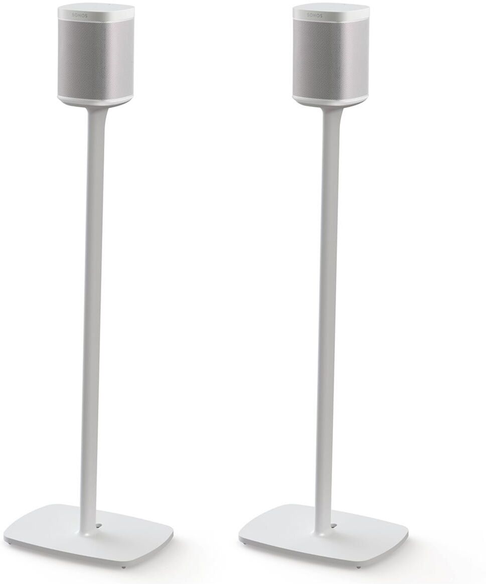 Flexson Floor Stands for Sonos One - Pair - White