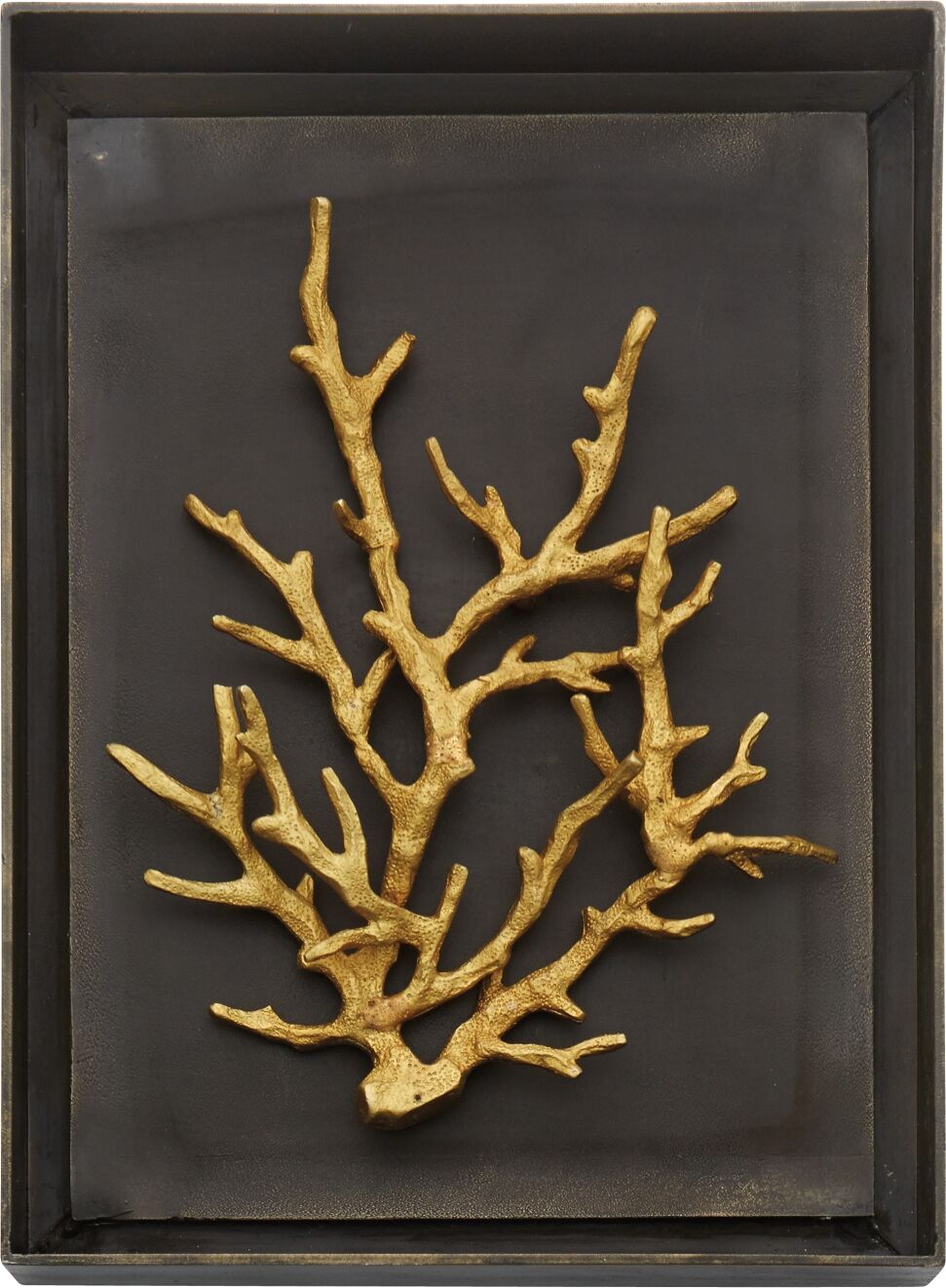 Michael Aram Ocean Coral Shadow Box - Gold