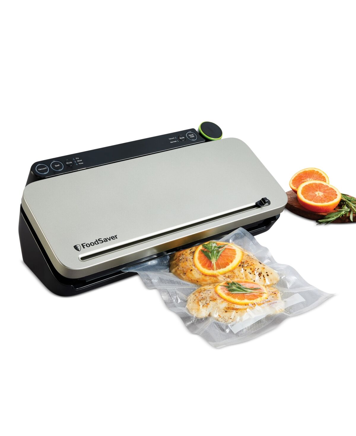 FoodSaver Multi-Use Vacuum Sealing Food Preservation System - Charcoal Stainless Steel