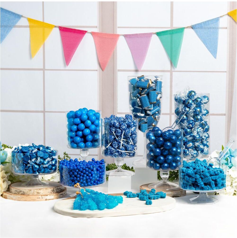 Candy 14lbs+ Deluxe Blue Candy Buffet - Blue