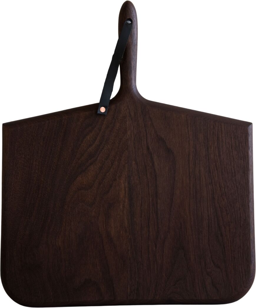 Khem Studios Walnut Large Whale Bone Cutting and Serving Board - Brown