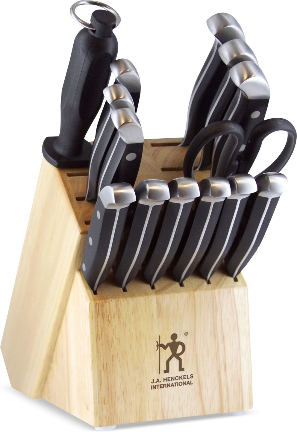 J.a. Henckels International 15-Pc. Knife Set - Black