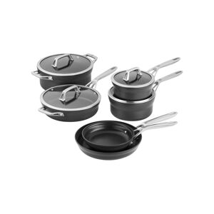 J.a. Henckels Zwilling J.a. Henckels Motion Aluminum Hard Anodized Nonstick 10-Pc. Cookware Set - Black