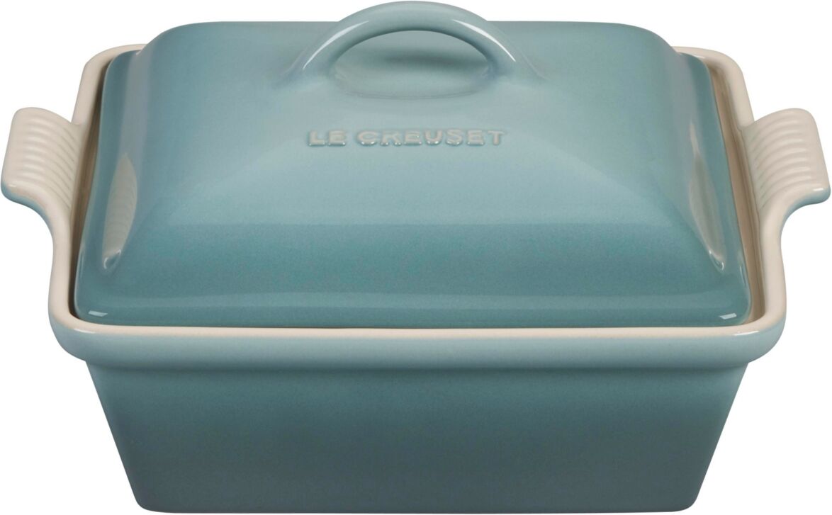 Le Creuset 2.5 Quart Stoneware Covered Casserole Dish - Sea Salt