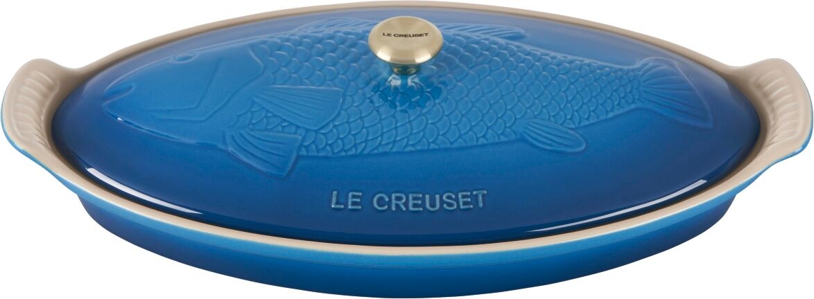 Le Creuset Heritage Stoneware 1.7 Quart Oval Fish Baker - Marseille