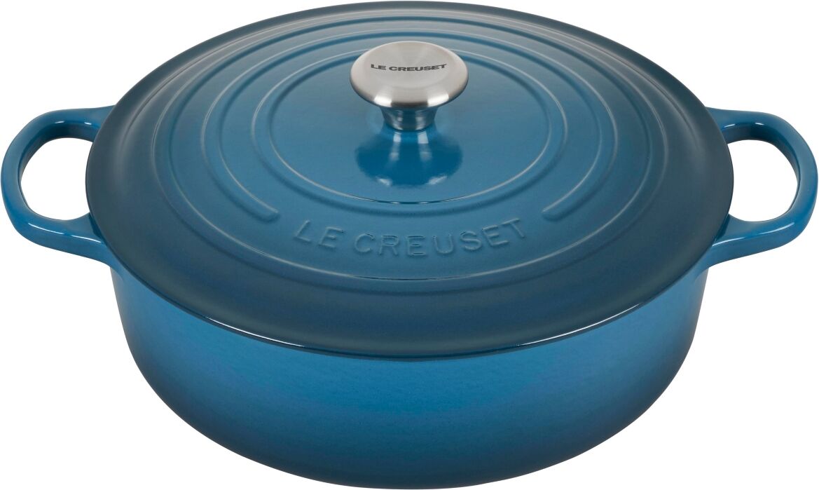 Le Creuset 6.75-Qt. Round Wide Dutch Oven - Flame