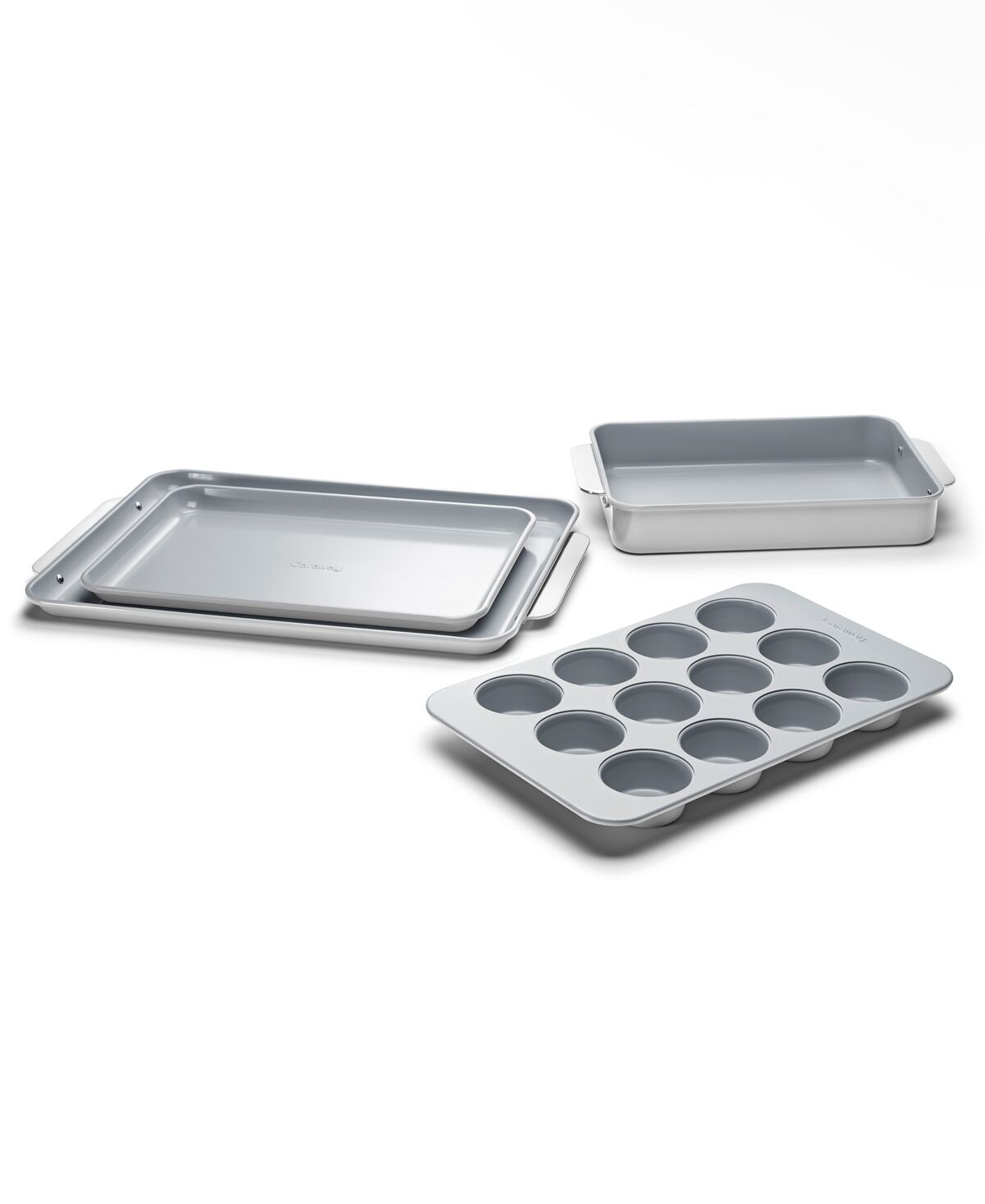 Caraway Ceramic Non-Stick Mini 5 Piece Bakeware Set - Gray