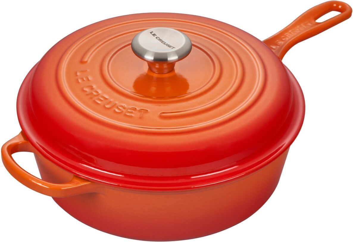 Le Creuset Cast Iron 3.75 Quart Signature Cassadou - Flame