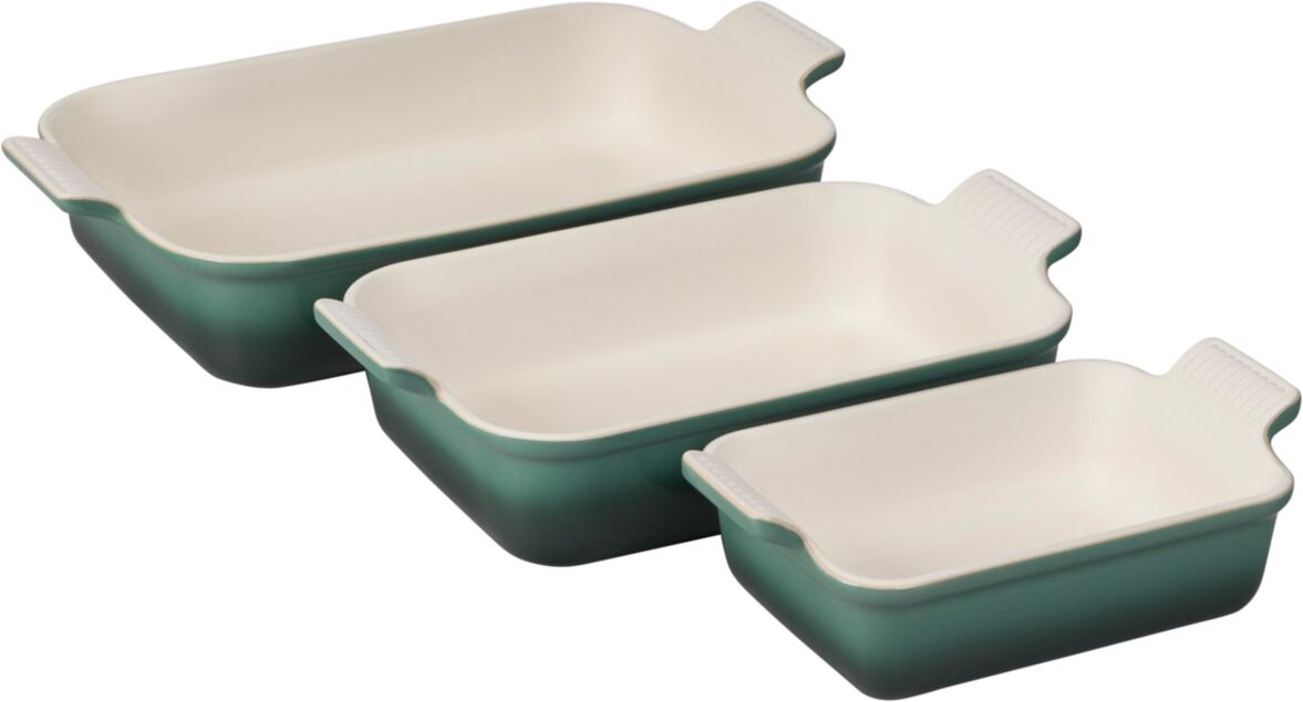 Le Creuset Set of 3 Heritage Bakers - Artichaut