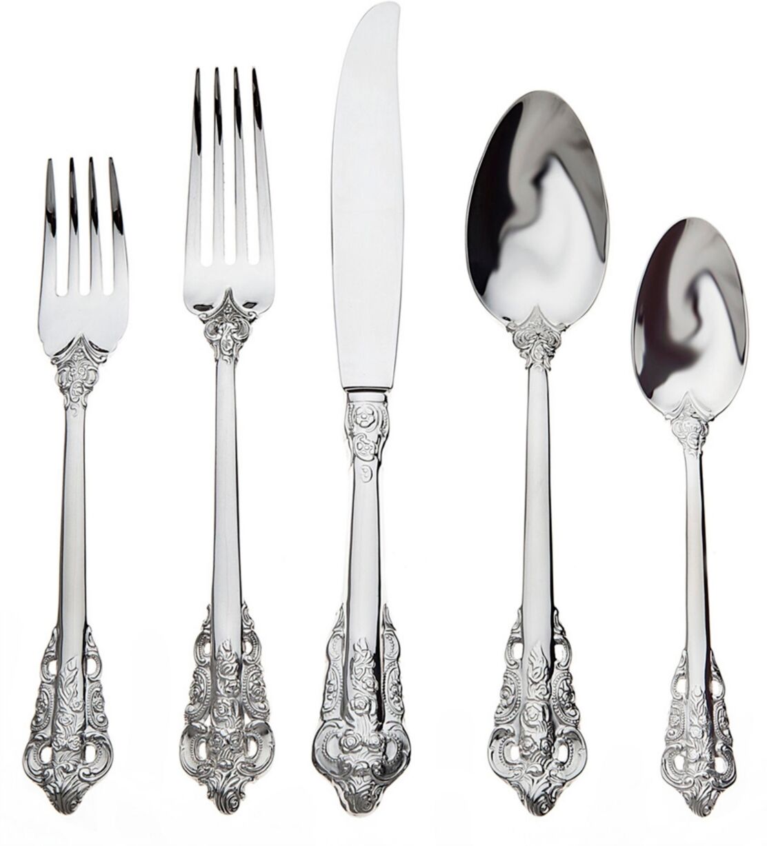 Godinger 18/10 20th Century Baroque 20-pc Flatware Set, Service for 4 - Silver