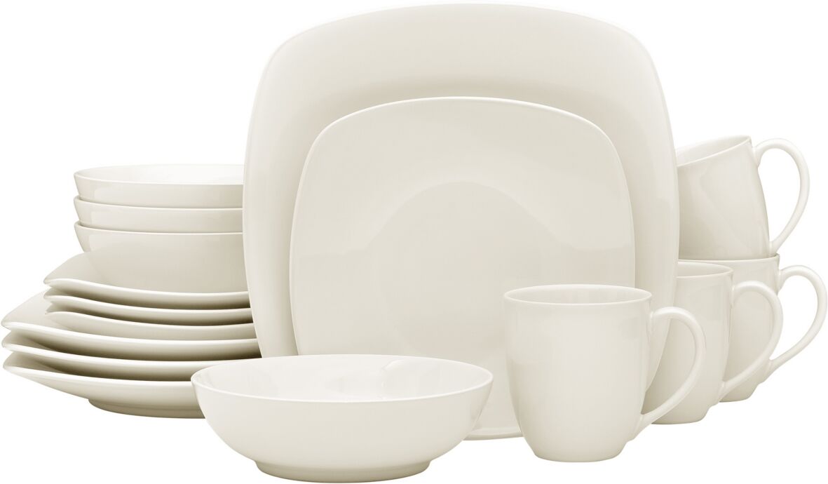 Noritake Colorwave Square 16-Pc. Dinnerware Set, Service for 4 - Naked