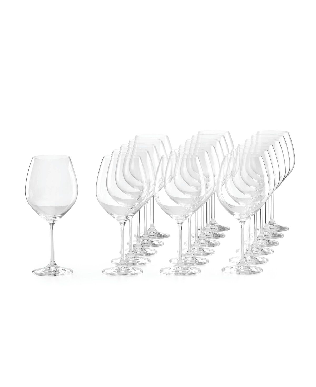 Lenox Tuscany Classics Red Wine Glasses, Set of 18 - Clear