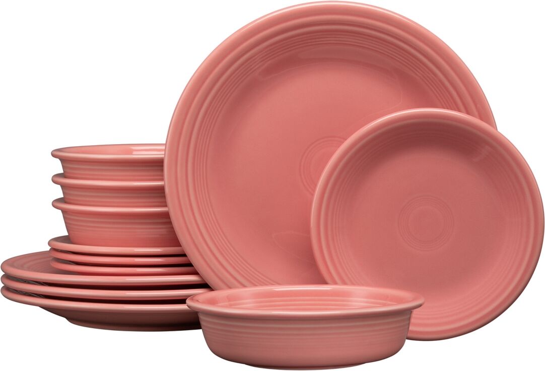 Fiesta 12-pc Classic Dinnerware Set, Service for 4 - Peony