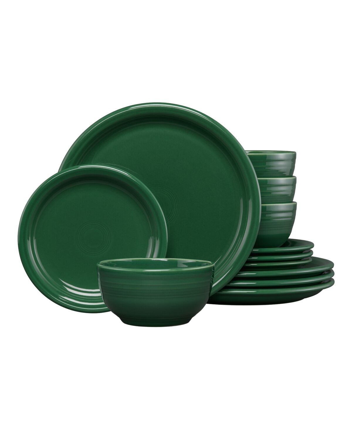 Fiesta 12-Pc Bistro Dinnerware Set, Service for 4 - Jade