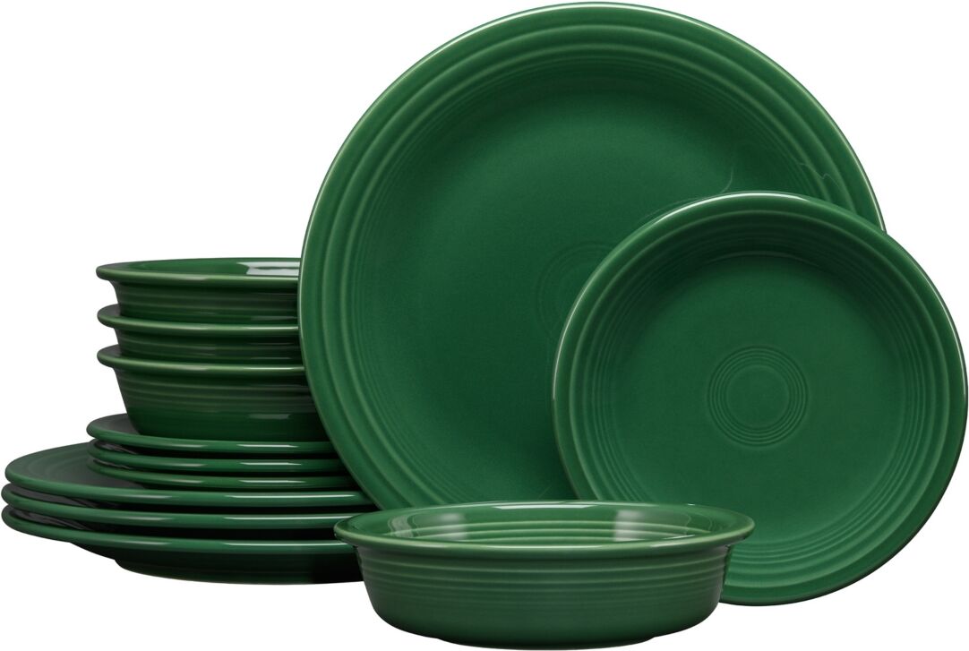 Fiesta 12-pc Classic Dinnerware Set, Service for 4 - Jade