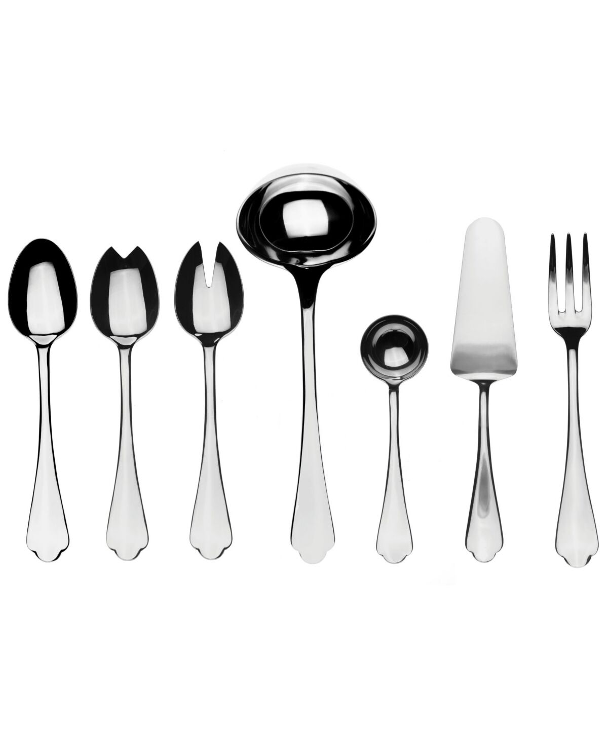 Mepra Dolce Vita Serving Set, 7 Piece - Stainless Steel