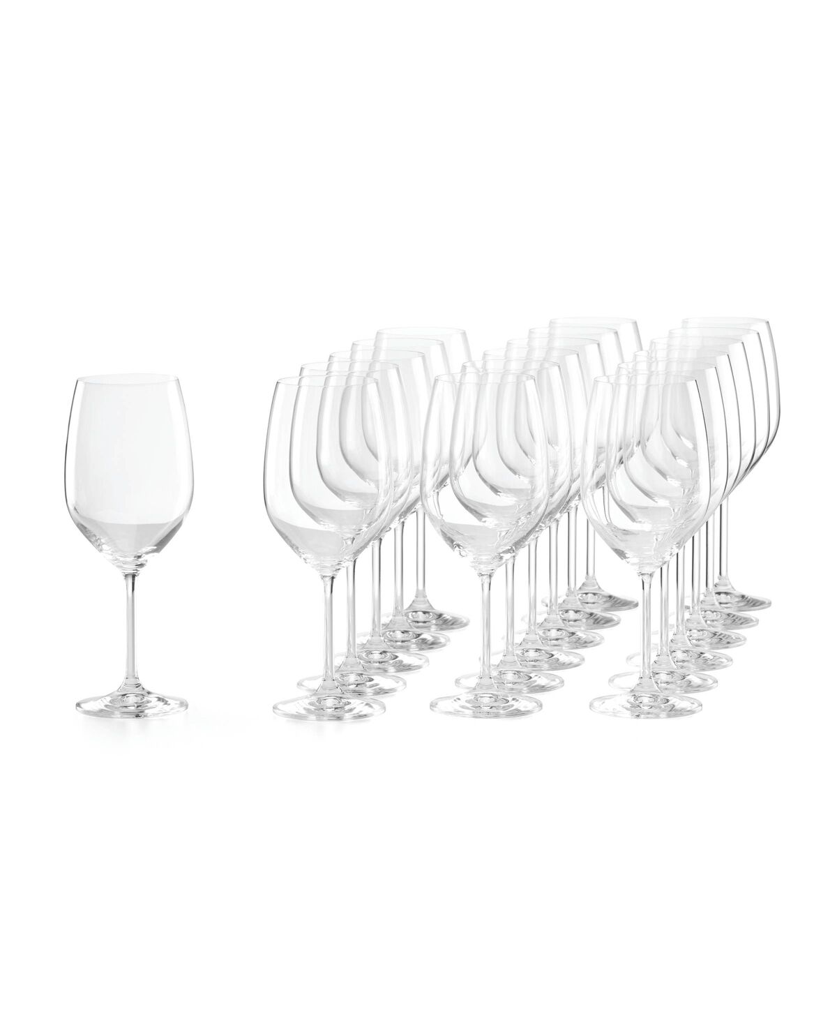 Lenox Tuscany Classics White Wine Glasses, Set of 18 - Clear