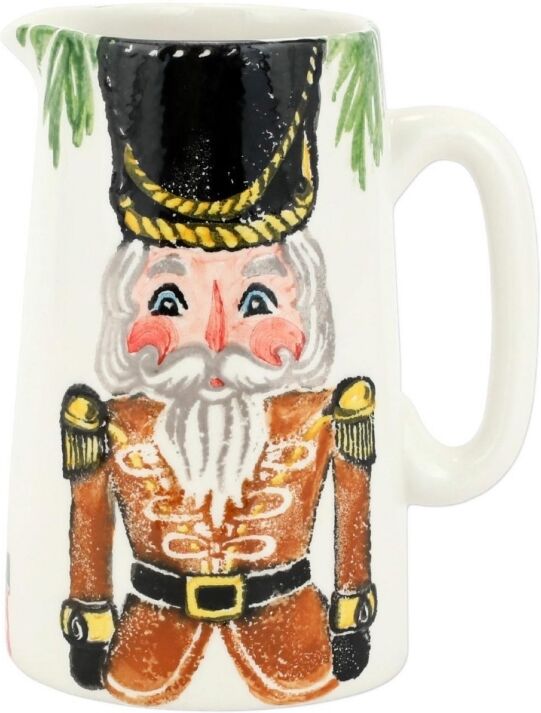 Vietri Nutcrackers Pitcher - Multi