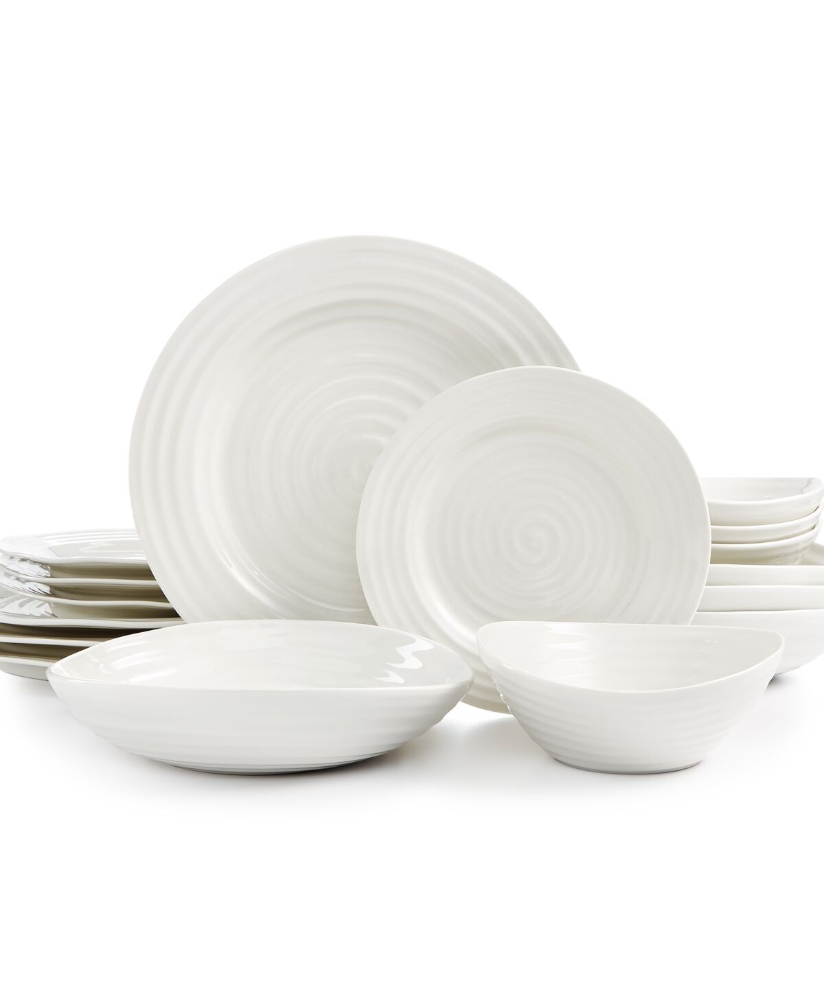 Portmeirion Sophie Conran White 16-Pc. Dinnerware Set, Service for 4, Created for Macy's - White