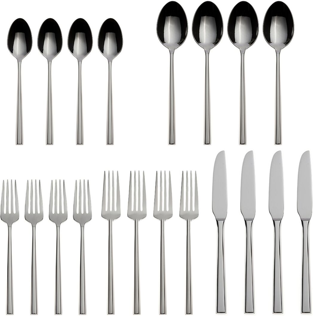 Oneida Diameter 20-Pc Flatware Set, Service for 4 - Silver