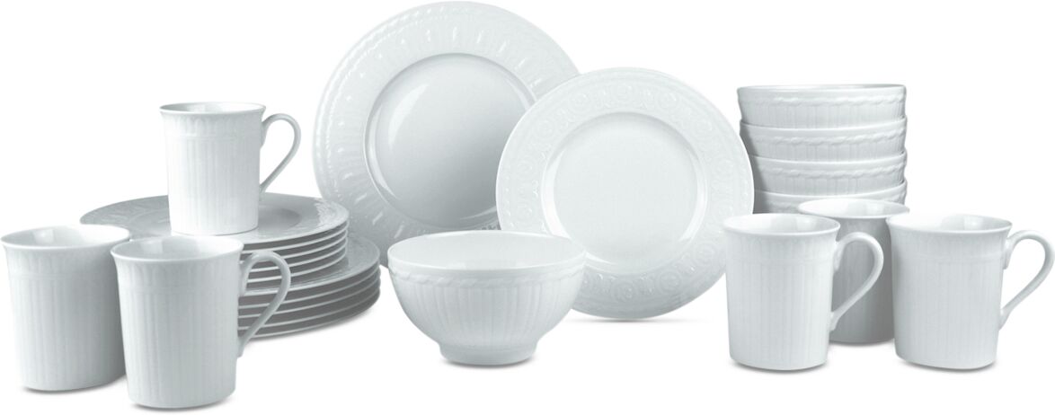 Villeroy & Boch Cellini 24-Pc. Dinnerware Set, Service for 6