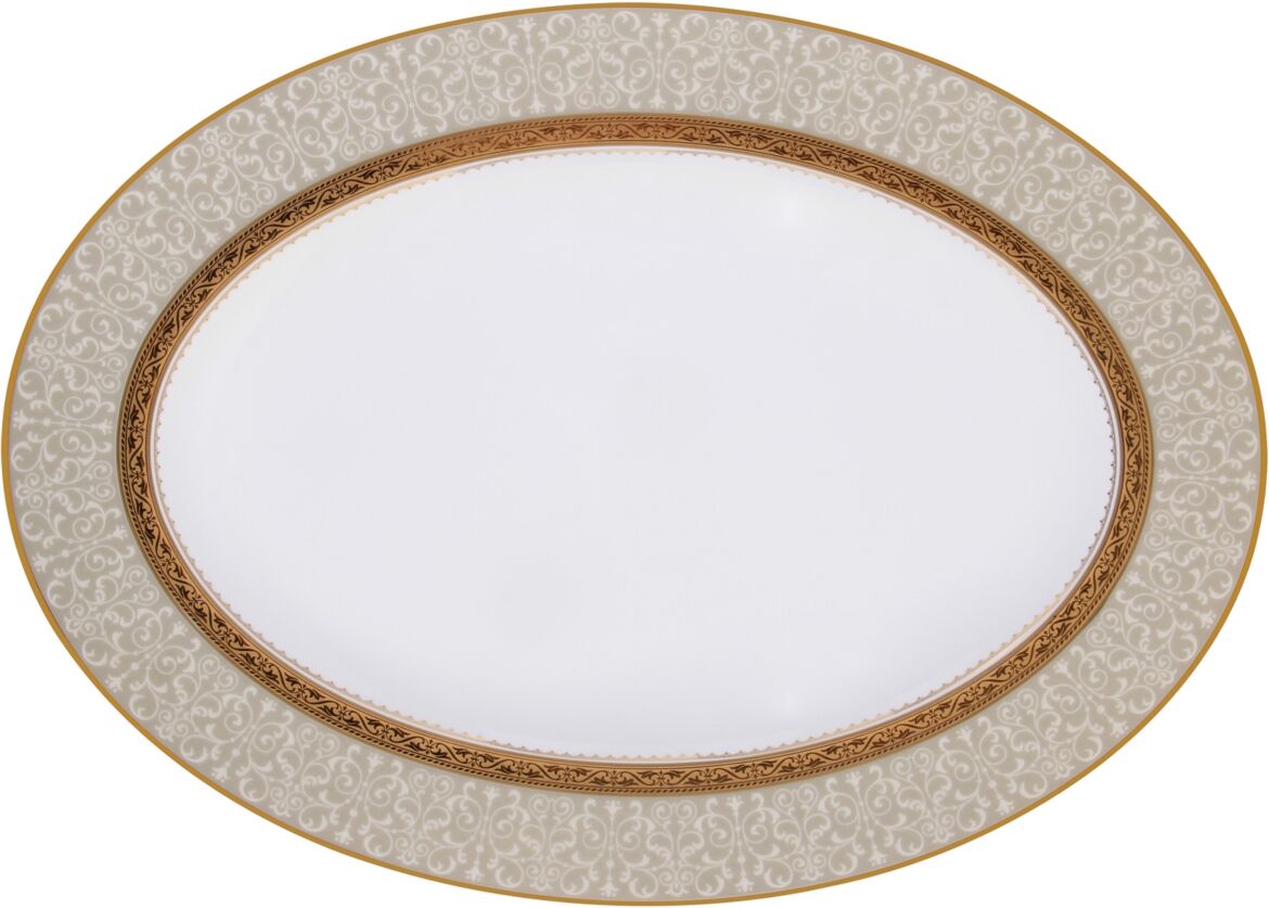 Noritake Dinnerware, Odessa Gold Oval Platter