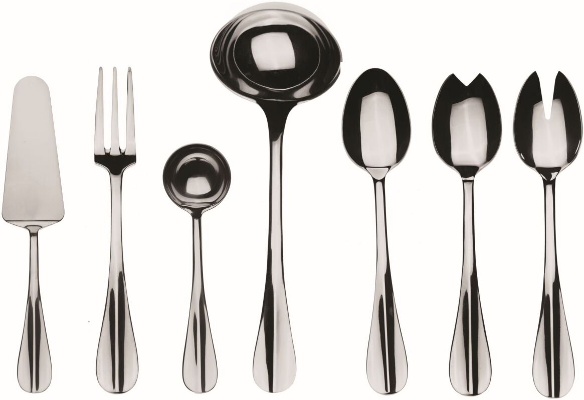 Mepra Roma Full Serving Set, 7 Piece - Stainless Steel