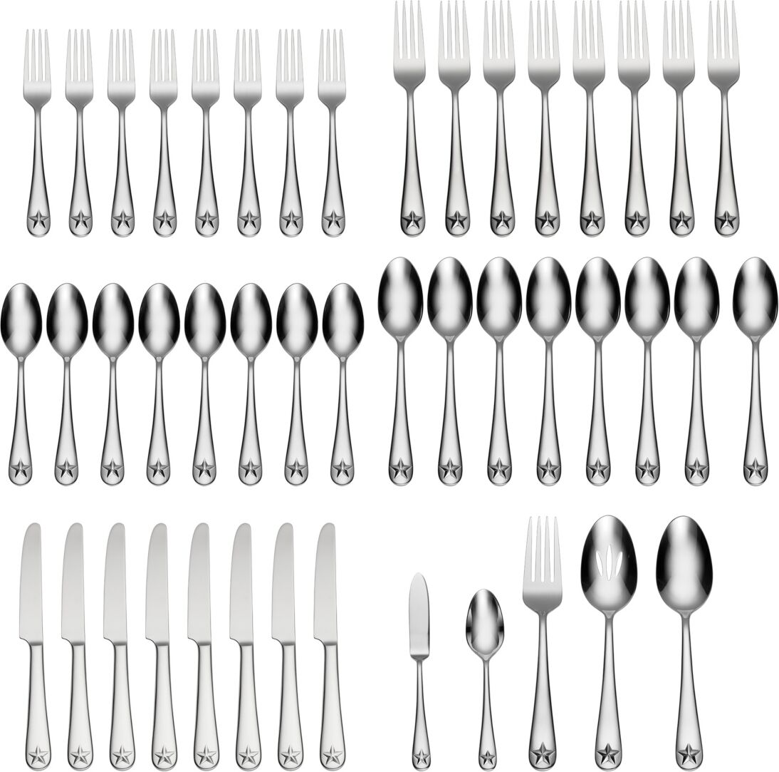 Oneida Tindra 45-pc Flatware Set, Service for 8 - Silver