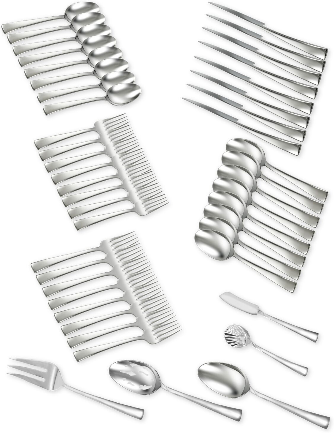 J.a. Henckels Zwilling J.a. Henckels Twin Brand Bellasera 18/10 Stainless Steel 45-Pc. Flatware Set, Service for 8