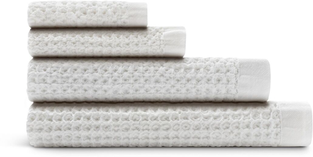 Onsen Waffle Towel Complete Set - White