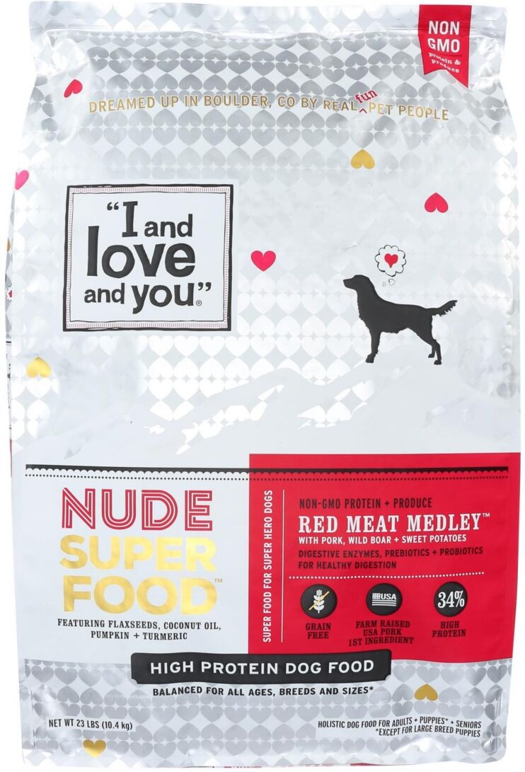 I and Love and You I and Dog Kibble Red Meat - 23 lb. - White