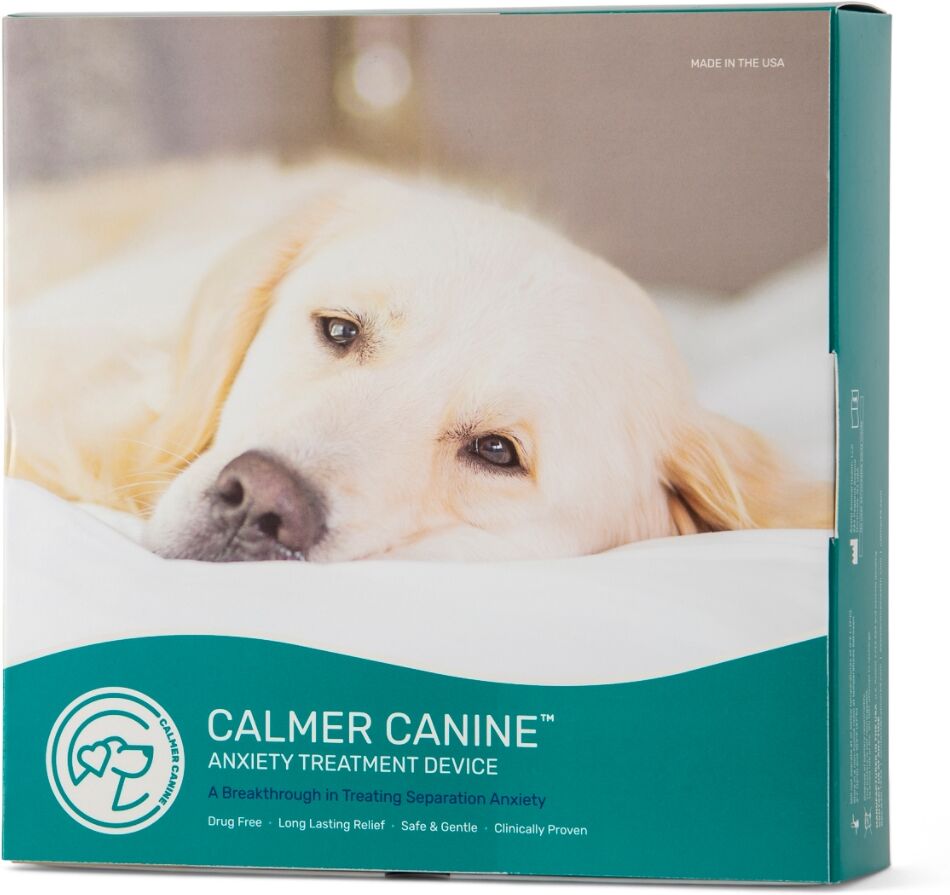 Assisi Animal Health Dog Calmer Canine Anxiety Treatment System Bundle - Black