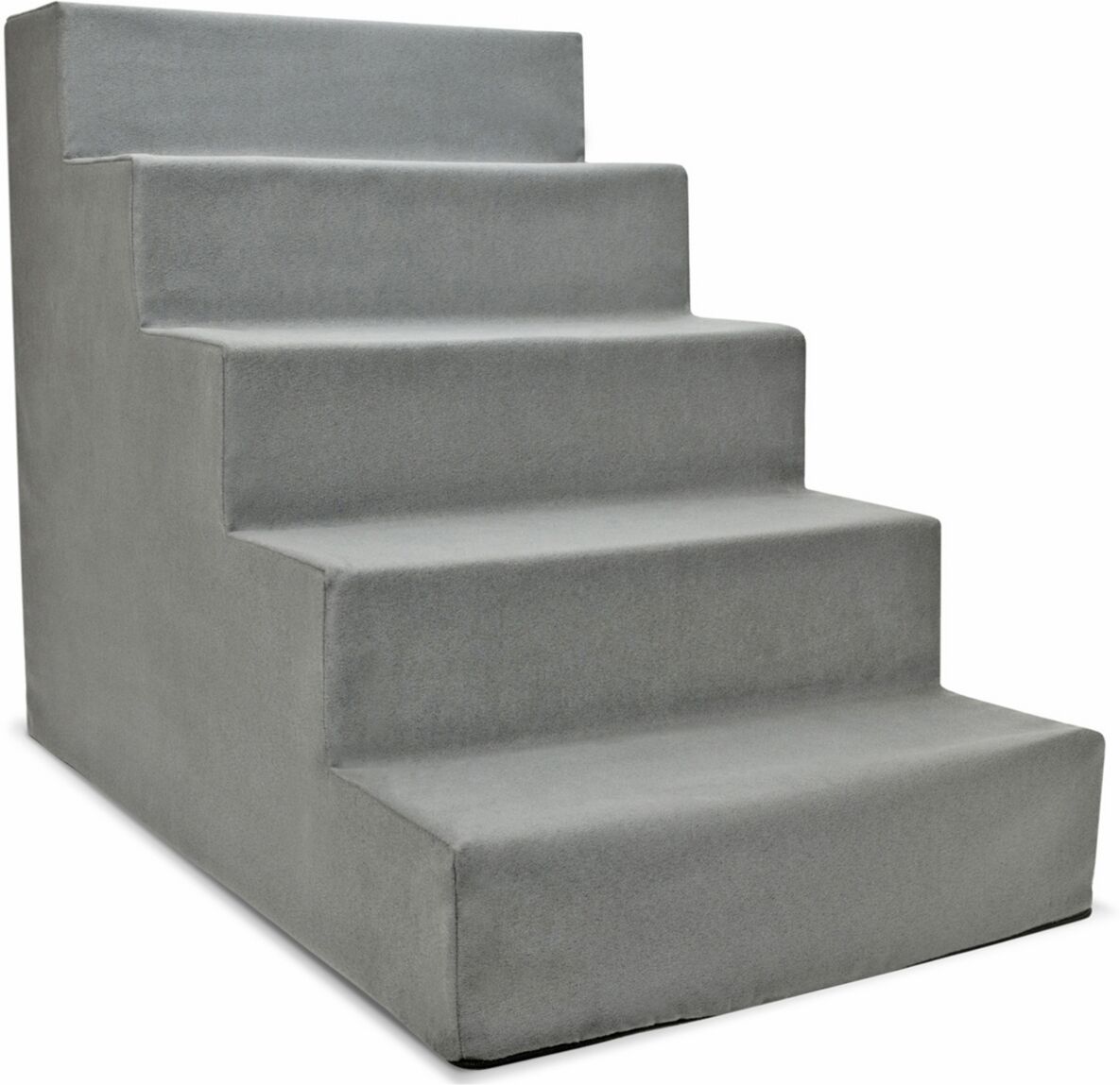 Precious Tails High Density Foam 5 Steps Pet Stairs - Gray