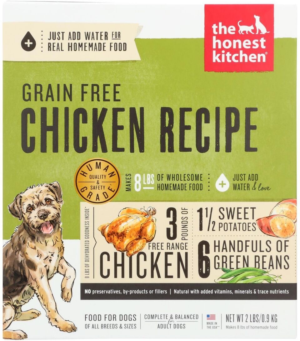 The Honest Kitchen Force - Grain Free Chicken Dog Food - Case of 6 - 2 lb.