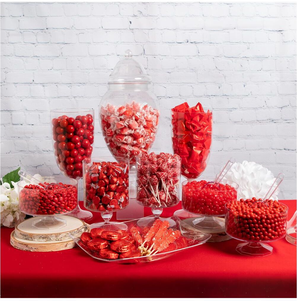 Candy 14 lbs+ Premium Red Candy Buffet (Feeds 24-36) - Red