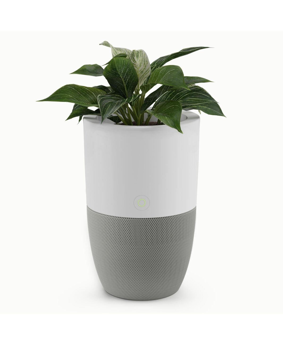 Dupray Bloom Air Purifier, Smart Hepa-13 Medical-Grade Filtration, Large Rooms (1,517 Sq. Ft.) with Integrated Planter - White
